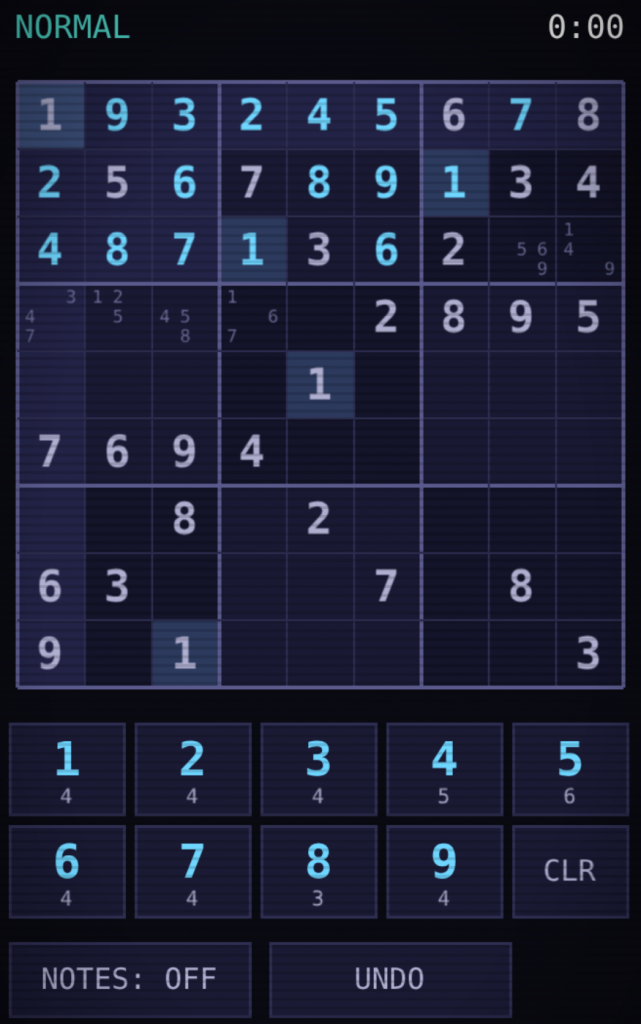 Numberplace